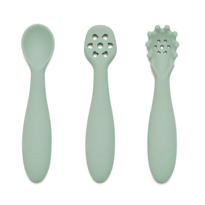 Hovedbilde Summerville Organic pre-spoons silikon, cameo ...