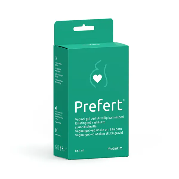Hovedbilde Medintim Prefert Vaginal gel sædvennlig ...