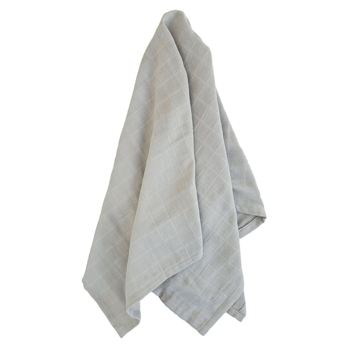 Summerville Organic Muslin klut, 1-pk, Silver grey