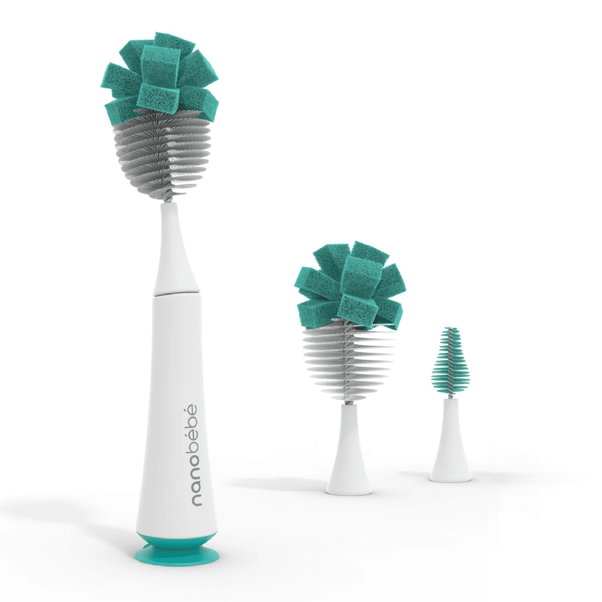 Nanobébé Flexy brush - Twin pack - Teal