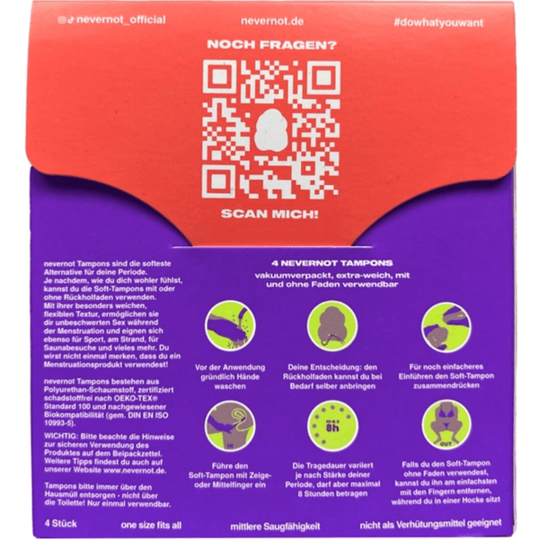 Hovedbilde Nevernot Tamponger 4.stk