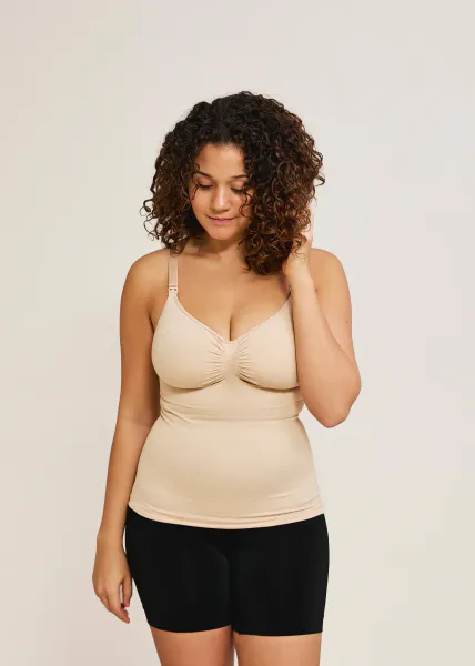 Hovedbilde Carriwell Seamless Shapewear Nursing Top, Honey