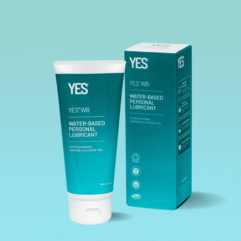 Outlet - (Ødelagt eske) YES WB Sertifisert Økologisk Vannbasert glidemiddel 100ml - 1pk