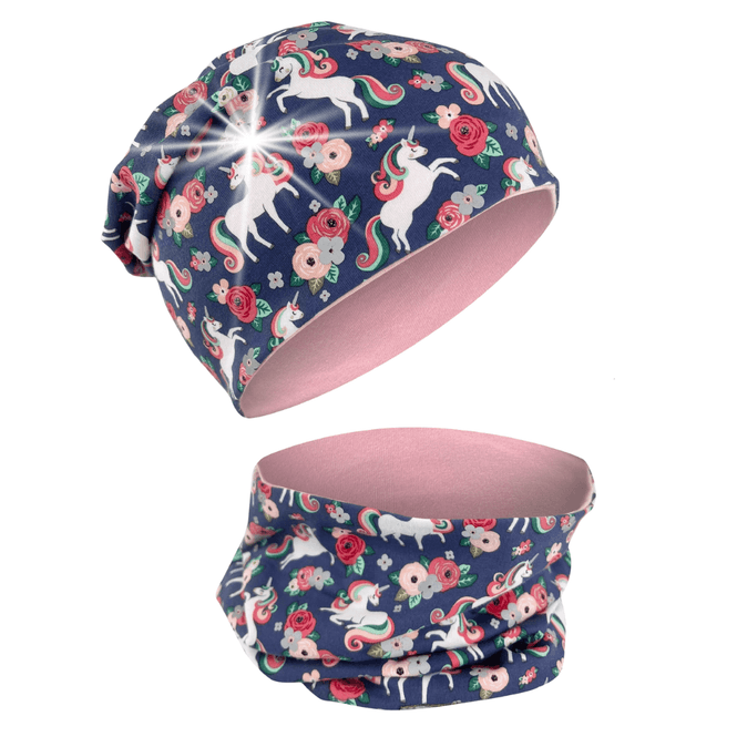 Hovedbilde Heckbo Lue og Buff med refleks, 2-8 år, ...