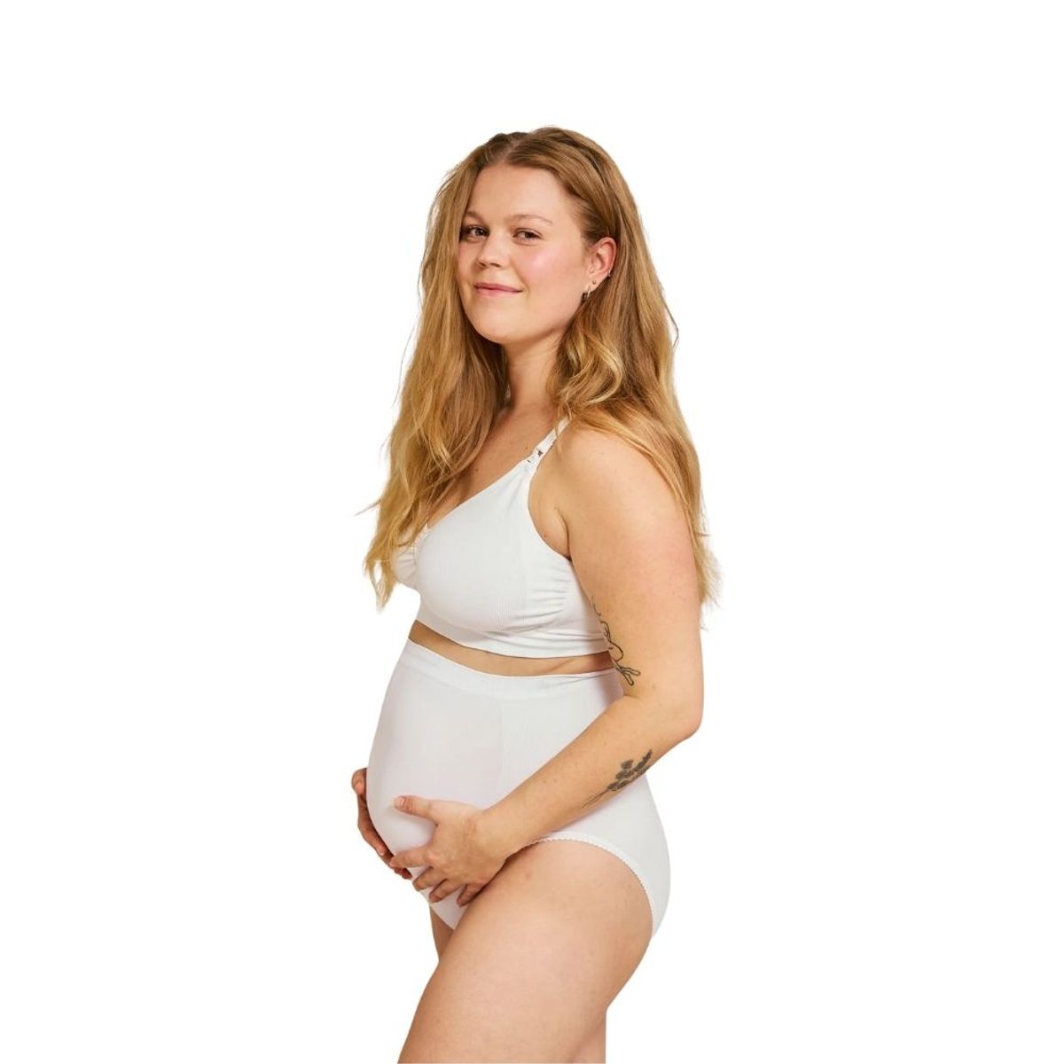 Carriwell Seamless Maternity Support Panty, hvit
