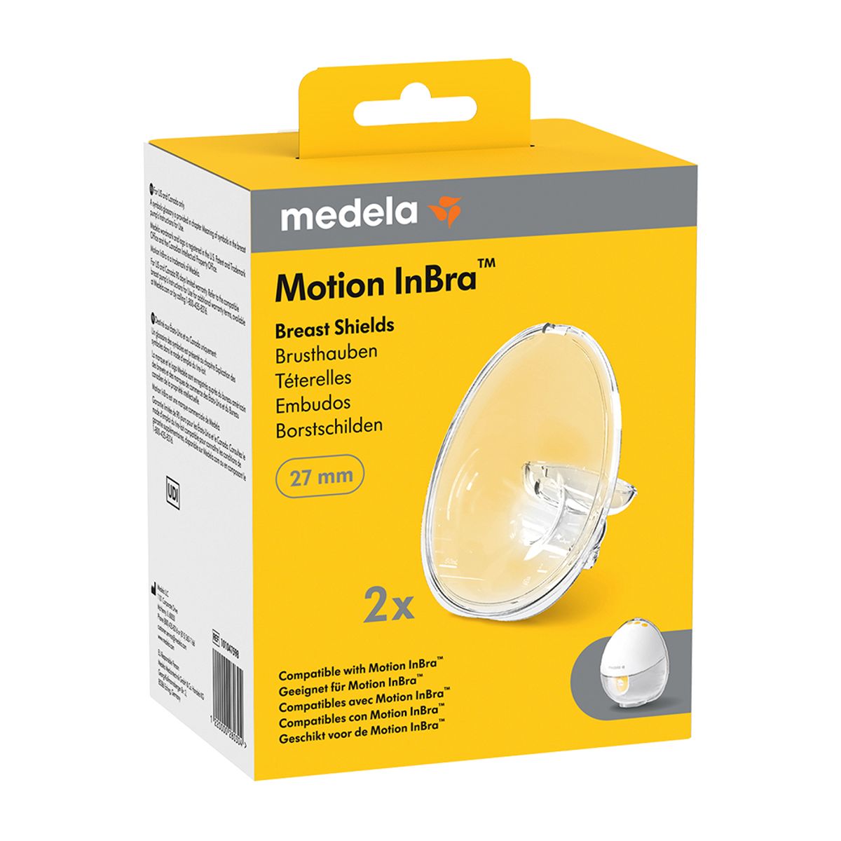 Motion InBra brysttrakt, 27 mm, 2-pk