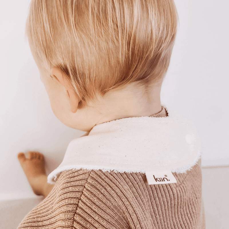 Kiin Baby Dribble bib smekke, eucalyptus