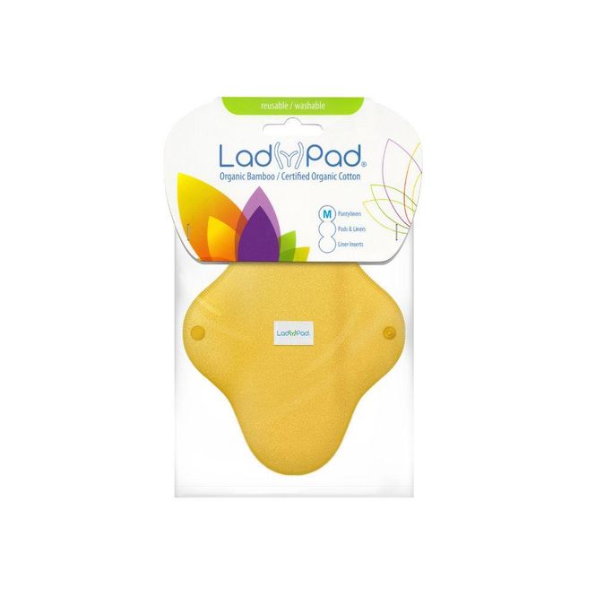Hovedbilde LadyPad pantyliner vaskbar økologisk, sunflowers