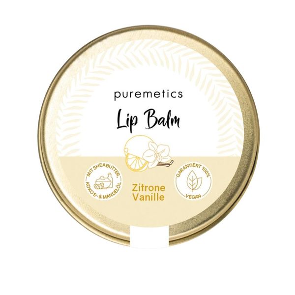 Hovedbilde Puremetics Leppepomade - Sitron vanilje