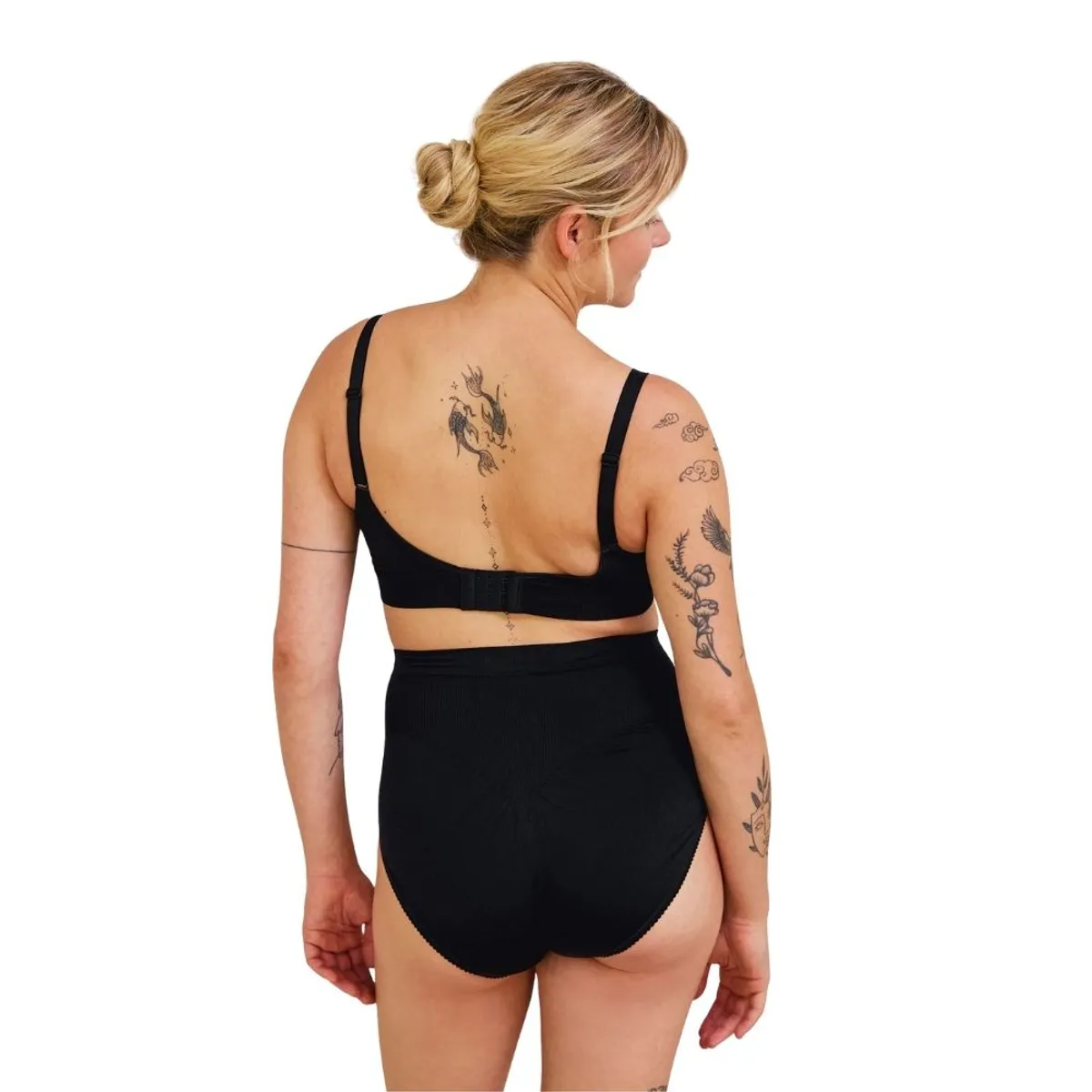 Carriwell Seamless Maternity Support Panty, svart