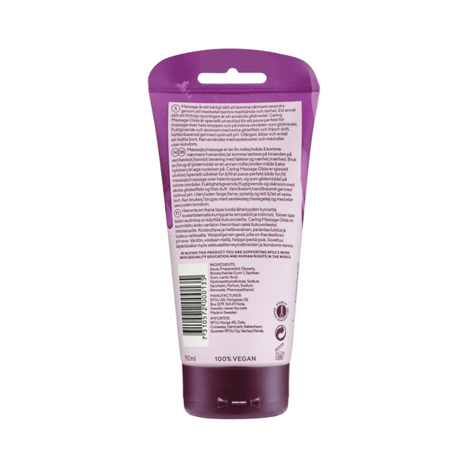Hovedbilde Rfsu Caring Massage Glide 150ml