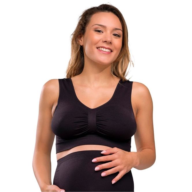 Hovedbilde Carriwell Seamless Maternity AmmeBH, svart