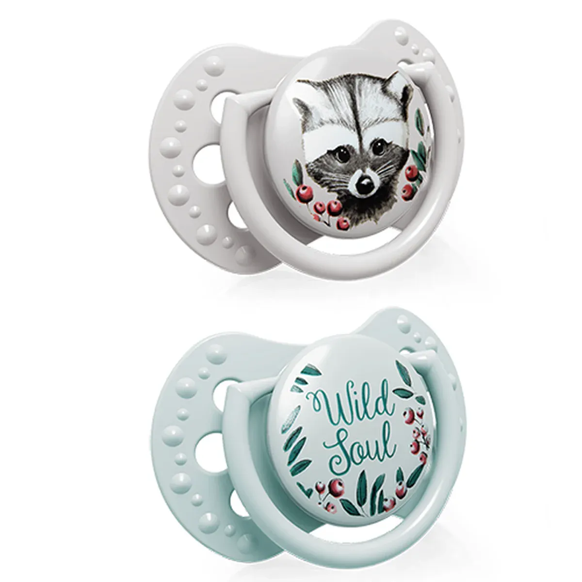  LOVI Silicone Dynamic MINISoother, Wild Soul, turkis, 0-2m, 2stk