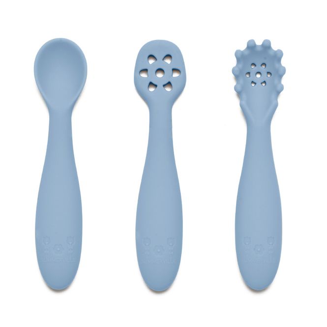 Hovedbilde Summerville Organic pre-spoons silikon, stone ...