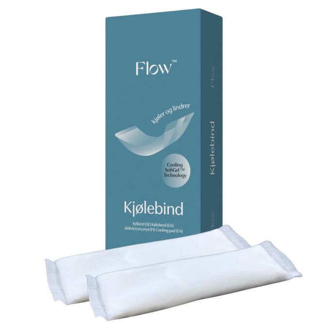 Hovedbilde Flow kjølebind til etter fødsel, 2pk