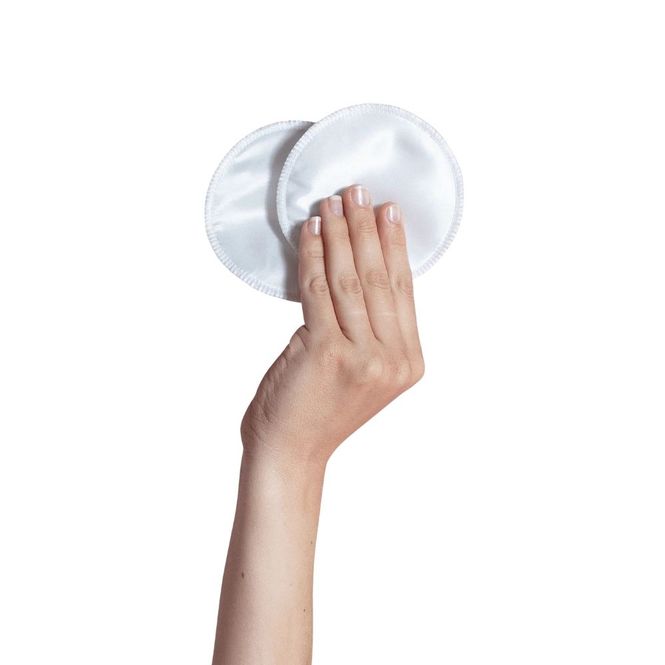 Hovedbilde Carriwell Washable 6 x Silk Breast Pads, hvit