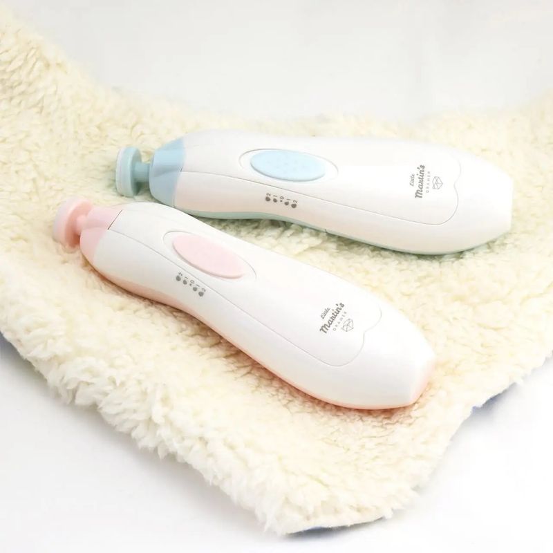 Little Martin's Drawer - Elektrisk Neglefil til Baby med LED Lys, Rosa