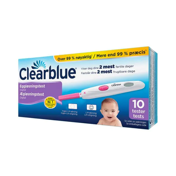 Hovedbilde Outlet - Clearblue eggløsningstester digitale, ...