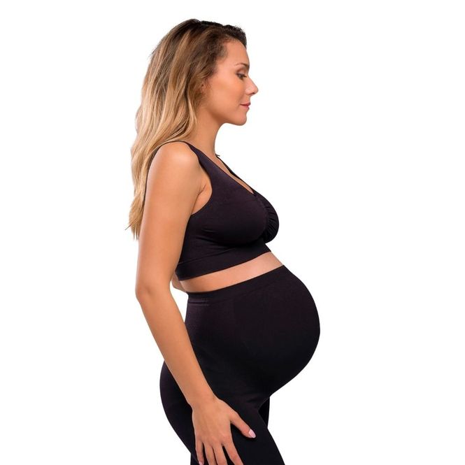 Hovedbilde Carriwell Seamless Maternity AmmeBH, svart