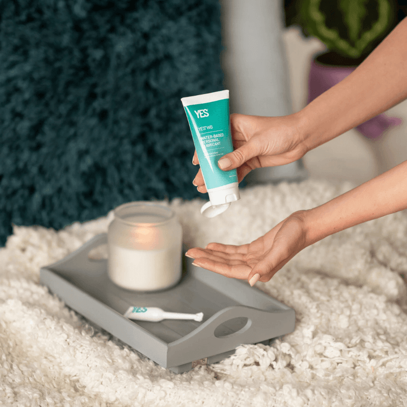 Outlet - (Ødelagt eske) YES WB Sertifisert Økologisk Vannbasert glidemiddel 100ml - 1pk