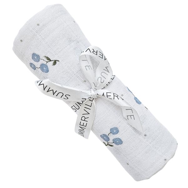 Hovedbilde Summerville Organic Muslin klut, 1-pk, bluebell