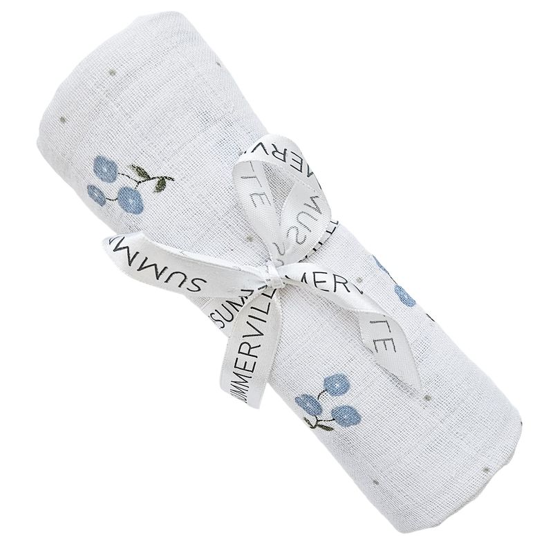 Summerville Organic Muslin Gulpeklut, 1-pk, bluebell