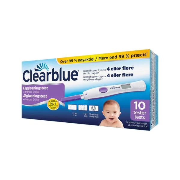 Hovedbilde Clearblue eggløsningstest med dobbel ...