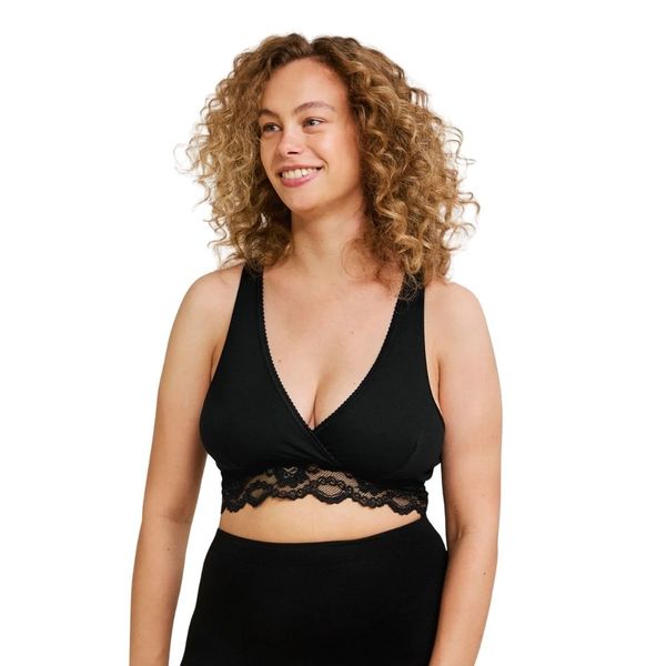 Hovedbilde Carriwell Organic Sleeping & Nursing Bra, svart
